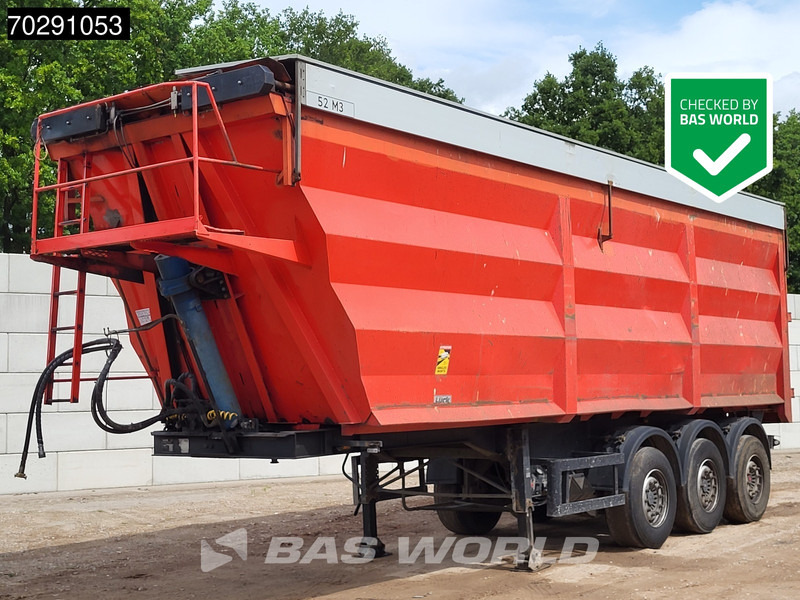 LUCK SKF 35 52m3 TUV 04/2026 Liftachse - Semi-reboque basculante: foto 1 LUCK SKF 35 52m3 TUV 04/2026 Liftachse - Semi-reboque basculante: foto 1