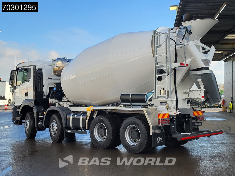 MAN 35.440 8X4 NEW! 10m3 mixer Steelsuspension Automatic Euro 6 - Camião betoneira: foto 2 MAN 35.440 8X4 NEW! 10m3 mixer Steelsuspension Automatic Euro 6 - Camião betoneira: foto 2