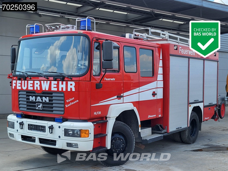 MAN TGA 14.284 4X4 4x4 Manual Steelsuspension Euro 2 Feuerwehr - Carro de bombeiro: foto 1 MAN TGA 14.284 4X4 4x4 Manual Steelsuspension Euro 2 Feuerwehr - Carro de bombeiro: foto 1