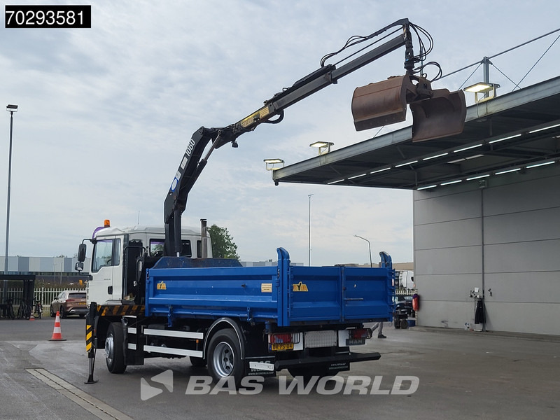 MAN TGA 18.310 TGA 4X2 NL-Truck HMF 1060 K2 Steelsuspension Euro 3 - Camião basculante, Camião grua: foto 2 MAN TGA 18.310 TGA 4X2 NL-Truck HMF 1060 K2 Steelsuspension Euro 3 - Camião basculante, Camião grua: foto 2