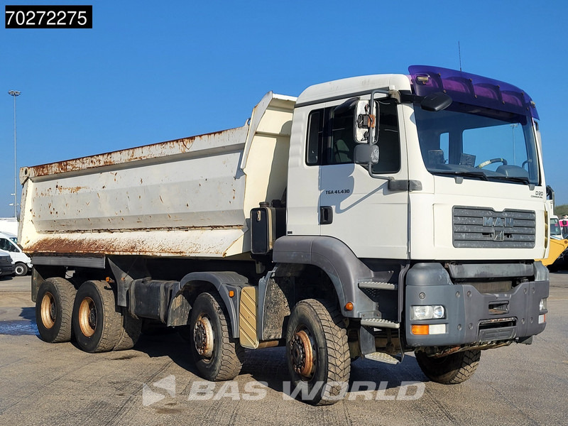 MAN TGA 41.430 8X6 23m3 Manual Big-Axle Steel suspension Euro 3 - Camião basculante: foto 3 MAN TGA 41.430 8X6 23m3 Manual Big-Axle Steel suspension Euro 3 - Camião basculante: foto 3