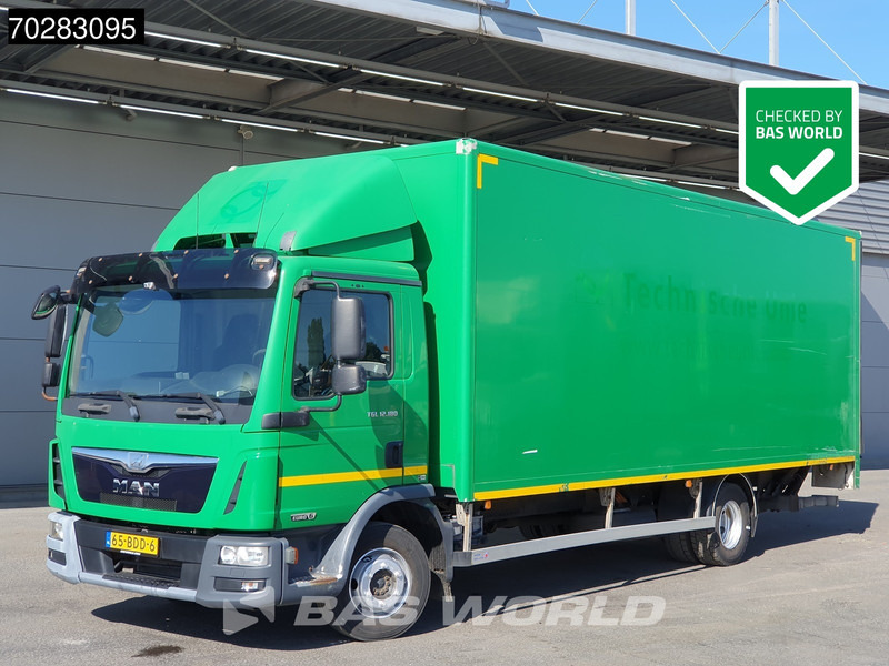 MAN TGL 12.180 4X2 12tons NL-Truck Automatic 1500kg Ladebordwand Euro 6 - Camião furgão: foto 1 MAN TGL 12.180 4X2 12tons NL-Truck Automatic 1500kg Ladebordwand Euro 6 - Camião furgão: foto 1