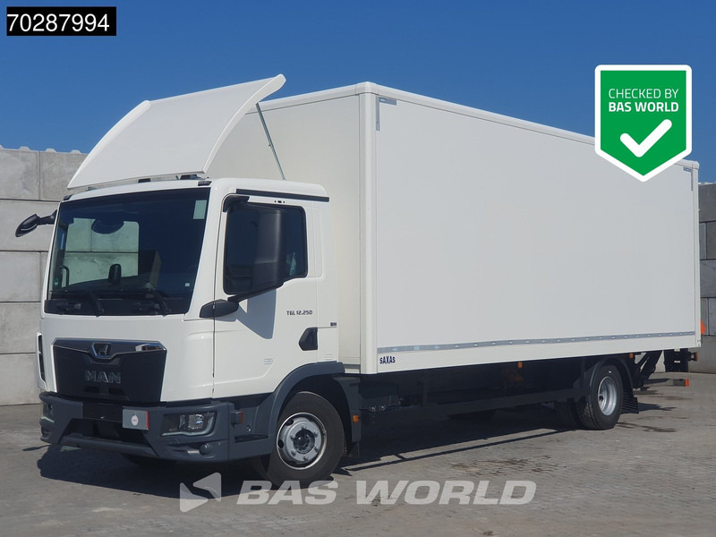 MAN TGL 12.250 4X2 12tonner 1500kg Ladebordwand Automatic Euro 6 - Camião furgão: foto 1 MAN TGL 12.250 4X2 12tonner 1500kg Ladebordwand Automatic Euro 6 - Camião furgão: foto 1