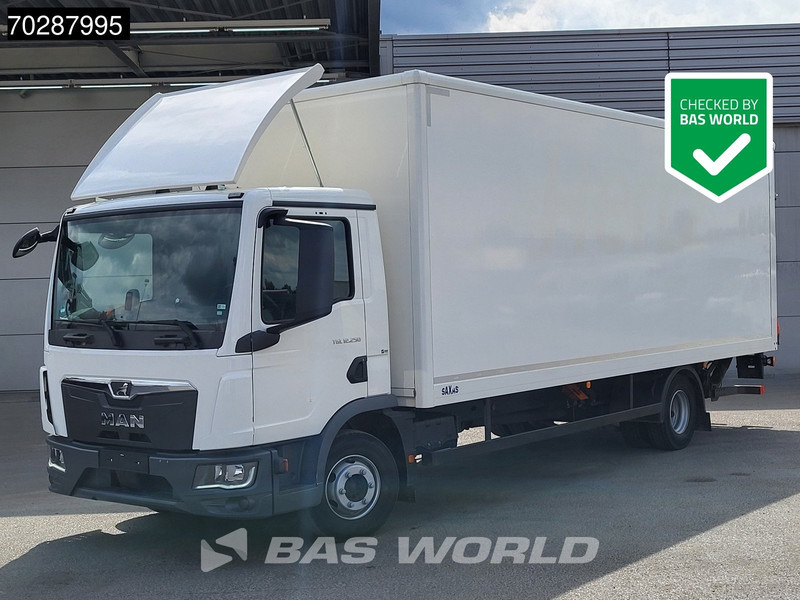 MAN TGL 12.250 4X2 12tonner LOW Mileage 1500kg Ladebordwand Automatic Euro 6 - Camião furgão: foto 1 MAN TGL 12.250 4X2 12tonner LOW Mileage 1500kg Ladebordwand Automatic Euro 6 - Camião furgão: foto 1