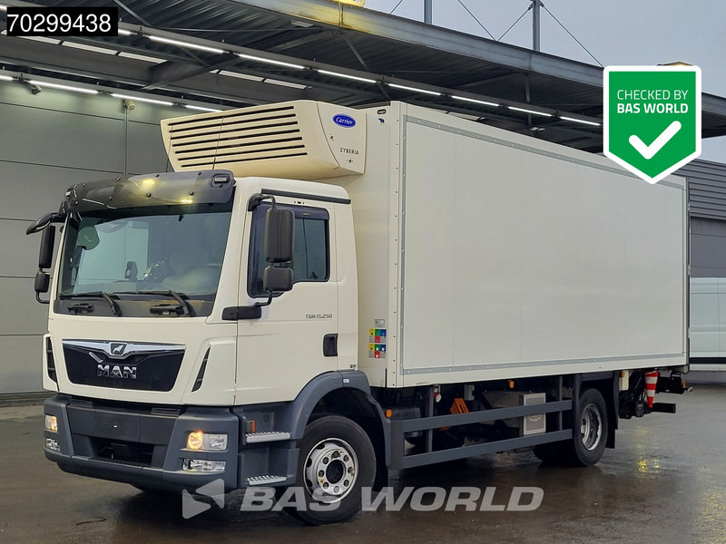 MAN TGM 15.250 TGL 4X2 Carrier Syberia 1500kg Ladebordwand Automatic Euro 6 - Camião frigorífico: foto 1 MAN TGM 15.250 TGL 4X2 Carrier Syberia 1500kg Ladebordwand Automatic Euro 6 - Camião frigorífico: foto 1