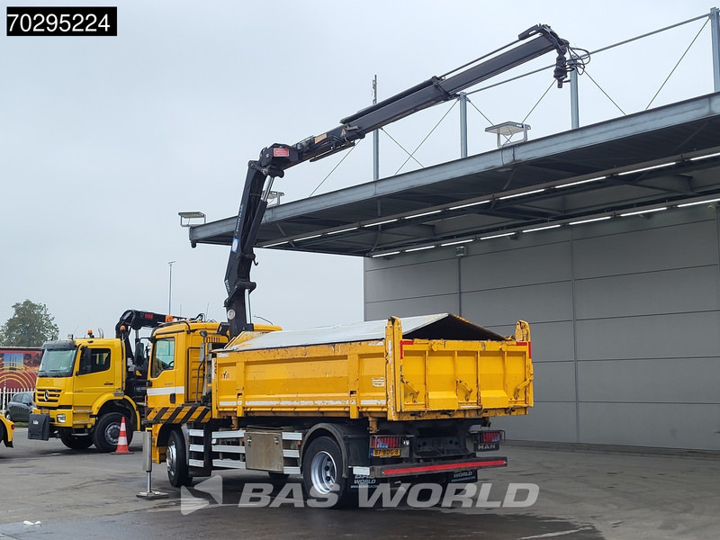MAN TGM 18.250 TGM 4X2 NL-Truck 10m3 HSW Tipper 13Ton HMF 1300-K2 Crane Automatic Euro 6 - Camião basculante, Camião grua: foto 2 MAN TGM 18.250 TGM 4X2 NL-Truck 10m3 HSW Tipper 13Ton HMF 1300-K2 Crane Automatic Euro 6 - Camião basculante, Camião grua: foto 2