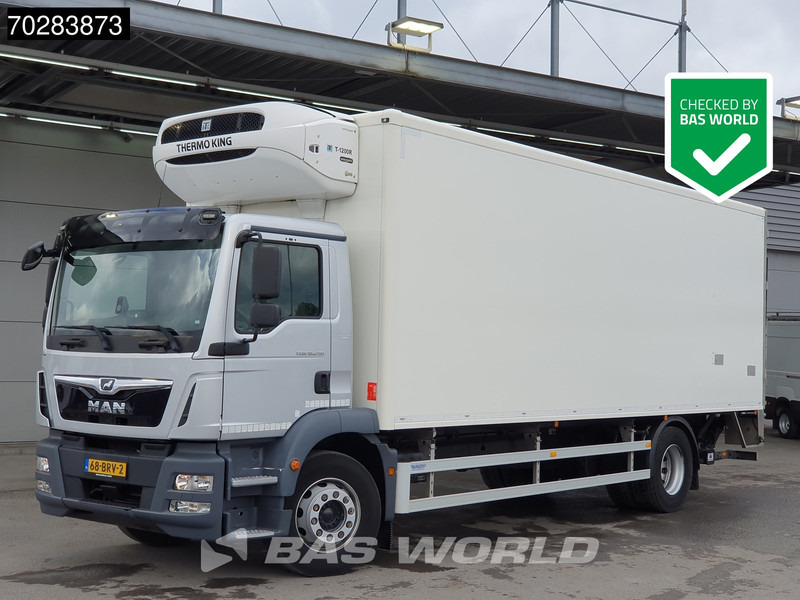 MAN TGM 18.290 TGM 4X2 NL-Truck Thermo King T-1200R Ladebordwand Euro 6 - Camião frigorífico: foto 1 MAN TGM 18.290 TGM 4X2 NL-Truck Thermo King T-1200R Ladebordwand Euro 6 - Camião frigorífico: foto 1