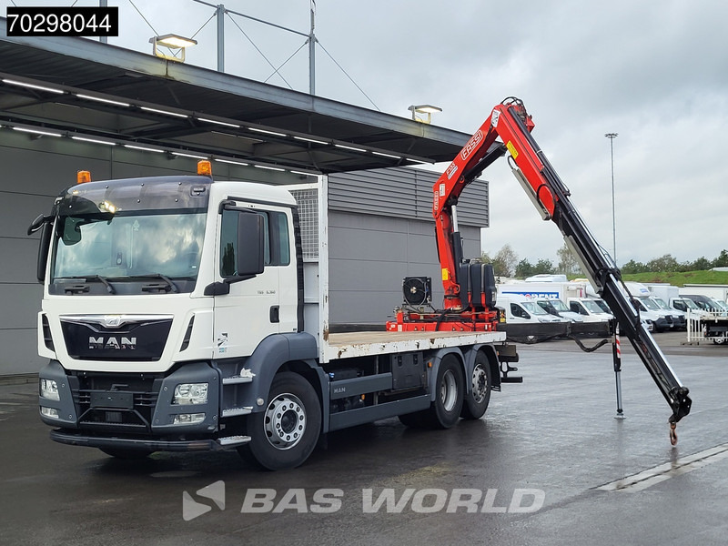 MAN TGS 26.360 6X2 Fassi F135A.0.22 Lift-Axle Euro 6 - Camião de caixa aberta/ Plataforma, Camião grua: foto 5 MAN TGS 26.360 6X2 Fassi F135A.0.22 Lift-Axle Euro 6 - Camião de caixa aberta/ Plataforma, Camião grua: foto 5