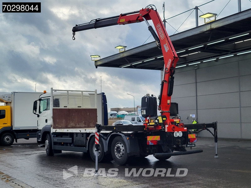 MAN TGS 26.360 6X2 Fassi F135A.0.22 Lift-Axle Euro 6 - Camião de caixa aberta/ Plataforma, Camião grua: foto 2 MAN TGS 26.360 6X2 Fassi F135A.0.22 Lift-Axle Euro 6 - Camião de caixa aberta/ Plataforma, Camião grua: foto 2