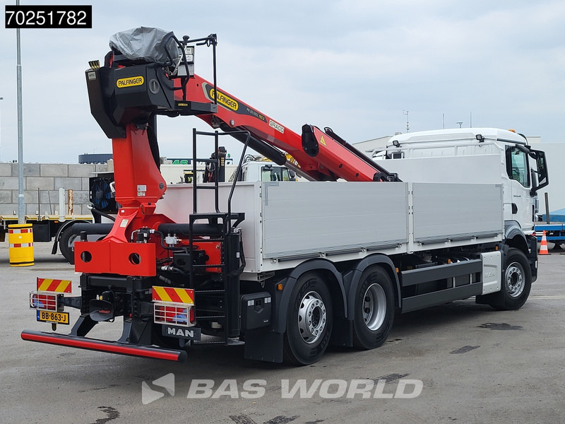 MAN TGS 26.440 6X2 NEW NL-Truck Palfinger PK 20.501 L TEC3 Kran Crane Baustoff Euro 6 - Camião de caixa aberta/ Plataforma, Camião grua: foto 2 MAN TGS 26.440 6X2 NEW NL-Truck Palfinger PK 20.501 L TEC3 Kran Crane Baustoff Euro 6 - Camião de caixa aberta/ Plataforma, Camião grua: foto 2