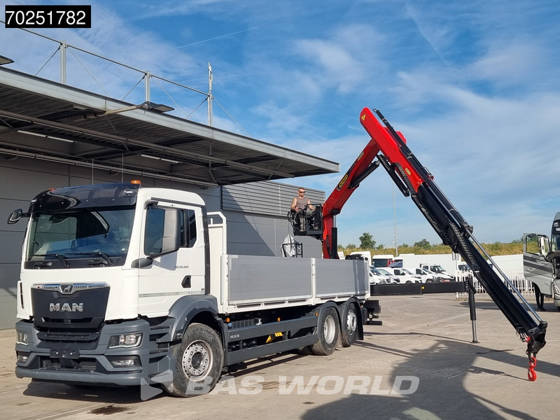 MAN TGS 26.440 6X2 NEW NL-Truck Palfinger PK20.501 L TEC3 Kran Baustoff Lift-Lenk Asche - Camião de caixa aberta/ Plataforma, Camião grua: foto 5 MAN TGS 26.440 6X2 NEW NL-Truck Palfinger PK20.501 L TEC3 Kran Baustoff Lift-Lenk Asche - Camião de caixa aberta/ Plataforma, Camião grua: foto 5
