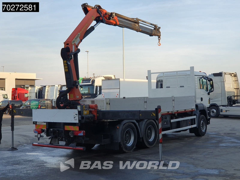 MAN TGS 26.440 6X4 Palfinger PK18002 EH Kran Crane Manual Remote Euro 5 - Camião de caixa aberta/ Plataforma, Camião grua: foto 3 MAN TGS 26.440 6X4 Palfinger PK18002 EH Kran Crane Manual Remote Euro 5 - Camião de caixa aberta/ Plataforma, Camião grua: foto 3