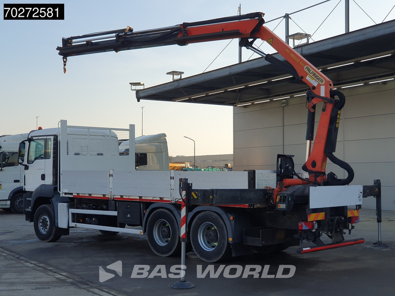 MAN TGS 26.440 6X4 Palfinger PK18002 EH Kran Crane Manual Remote Euro 5 - Camião de caixa aberta/ Plataforma, Camião grua: foto 2 MAN TGS 26.440 6X4 Palfinger PK18002 EH Kran Crane Manual Remote Euro 5 - Camião de caixa aberta/ Plataforma, Camião grua: foto 2