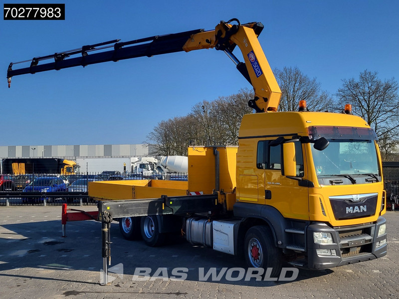 MAN TGS 26.480 6X4 HMF 5020-K6 Crane Kran Hydrodrive Lift+Lenkachse Euro 6 - Camião de caixa aberta/ Plataforma, Camião grua: foto 5 MAN TGS 26.480 6X4 HMF 5020-K6 Crane Kran Hydrodrive Lift+Lenkachse Euro 6 - Camião de caixa aberta/ Plataforma, Camião grua: foto 5