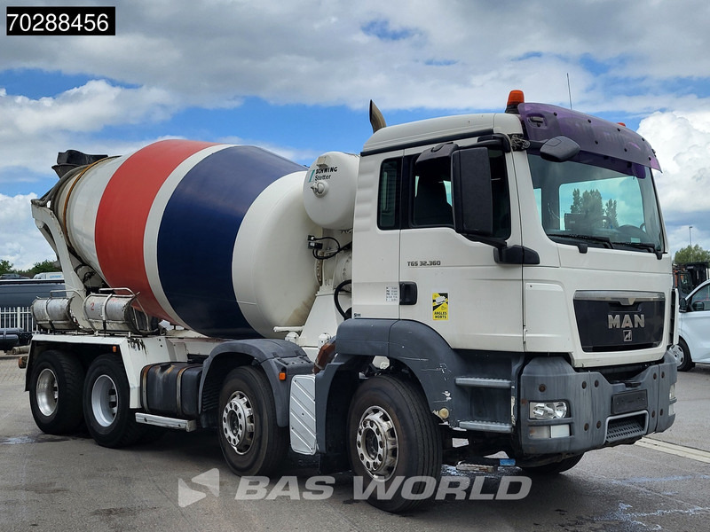MAN TGS 32.360 8X4 9M3 Schwing Stetter Steel suspension Manual Euro 4 - Camião betoneira: foto 3 MAN TGS 32.360 8X4 9M3 Schwing Stetter Steel suspension Manual Euro 4 - Camião betoneira: foto 3