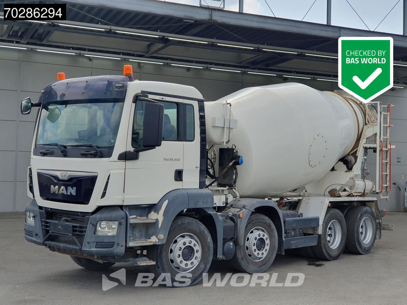 MAN TGS 32.400 8X4 9m3 Intermix Steelsuspension Navi Euro 6 - Camião betoneira: foto 1 MAN TGS 32.400 8X4 9m3 Intermix Steelsuspension Navi Euro 6 - Camião betoneira: foto 1