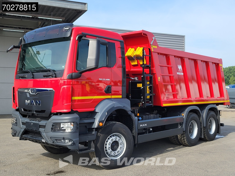 MAN TGS 33.400 6X4 NEW! 16m3 Wielton tipper Manual body heating Big-Axle Euro 5 - Camião basculante: foto 5 MAN TGS 33.400 6X4 NEW! 16m3 Wielton tipper Manual body heating Big-Axle Euro 5 - Camião basculante: foto 5