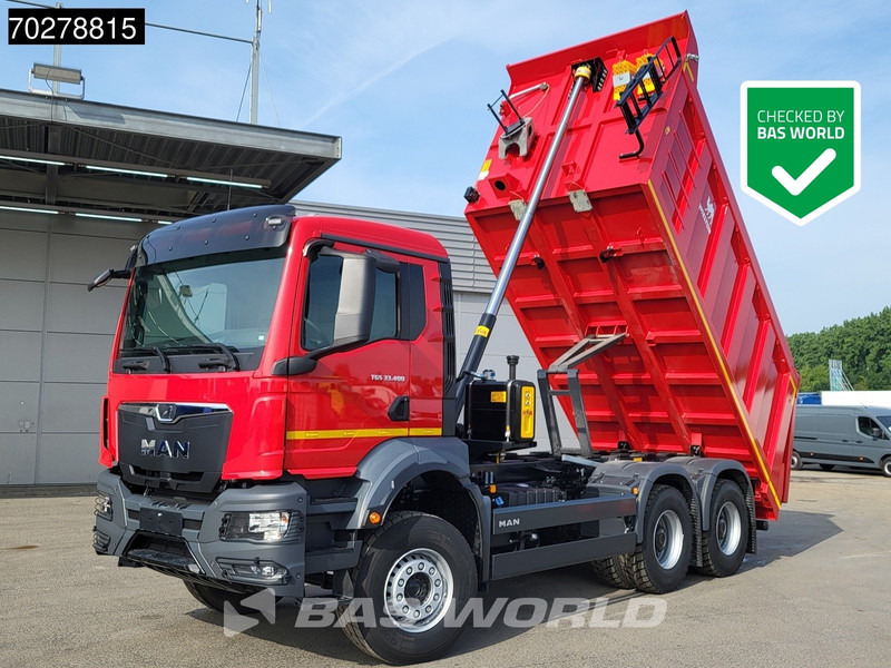 MAN TGS 33.400 6X4 NEW! 16m3 Wielton tipper Manual body heating Big-Axle Euro 5 - Camião basculante: foto 1 MAN TGS 33.400 6X4 NEW! 16m3 Wielton tipper Manual body heating Big-Axle Euro 5 - Camião basculante: foto 1