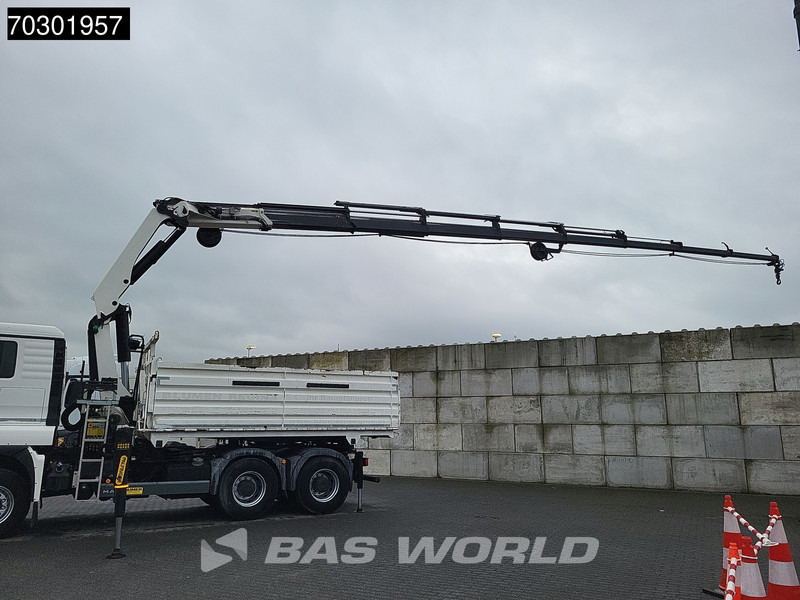 MAN TGS 33.420 6X6 Palfinger PK33002 EH Crane 12m3 tipper Manual Retarder Big-Axle Euro 6 - Camião basculante, Camião grua: foto 5 MAN TGS 33.420 6X6 Palfinger PK33002 EH Crane 12m3 tipper Manual Retarder Big-Axle Euro 6 - Camião basculante, Camião grua: foto 5