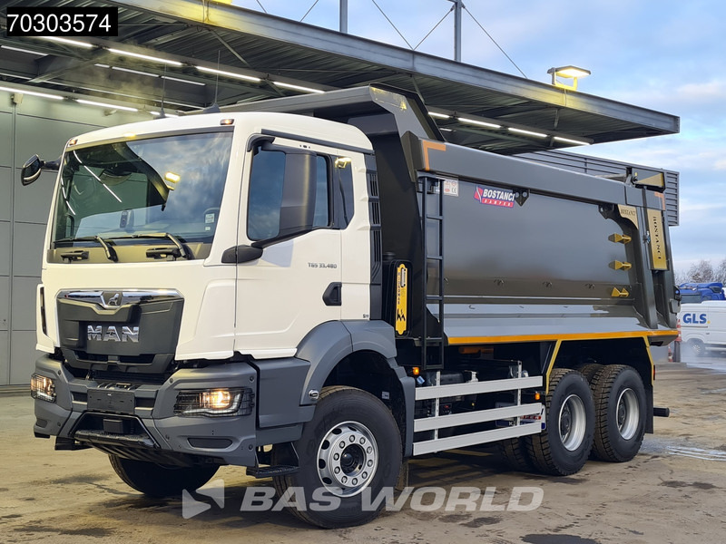 MAN TGS 33.480 6X4 NEW! 20m3 Tipper Steelsuspension Big-Axle Automatic Euro 6 - Camião basculante: foto 3 MAN TGS 33.480 6X4 NEW! 20m3 Tipper Steelsuspension Big-Axle Automatic Euro 6 - Camião basculante: foto 3