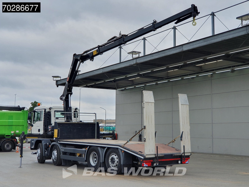 MAN TGS 35.360 8X2 HIAB X-Hiduo 158 BS-3 Crane Lift+lenkasche Machine transporter Euro 6 - Camião transporte de veículos, Camião grua: foto 2 MAN TGS 35.360 8X2 HIAB X-Hiduo 158 BS-3 Crane Lift+lenkasche Machine transporter Euro 6 - Camião transporte de veículos, Camião grua: foto 2