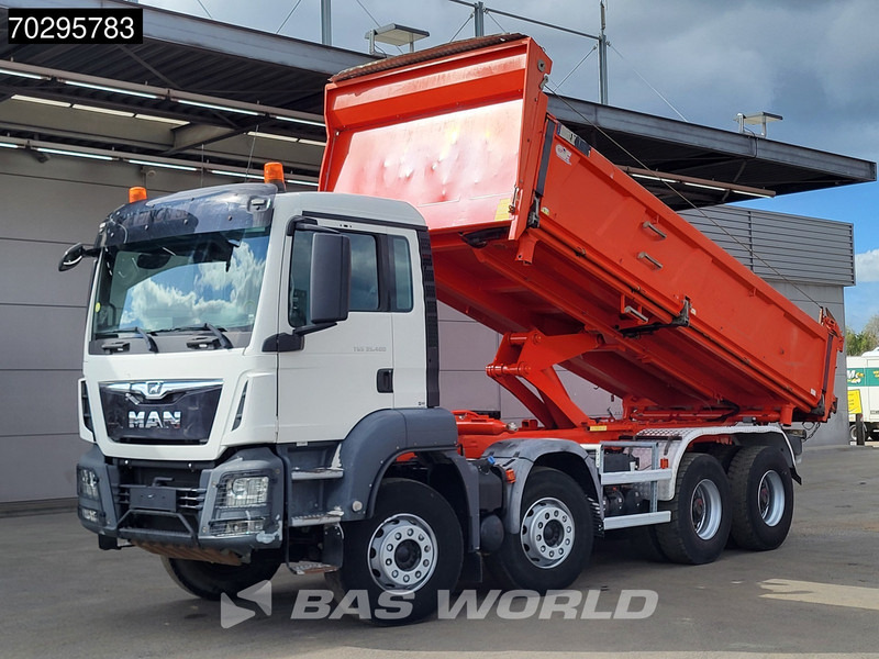 MAN TGS 35.400 8X4 13m3 CIF Bennes 2-side tipper Steel suspension Automatic Euro 6 - Camião basculante: foto 3 MAN TGS 35.400 8X4 13m3 CIF Bennes 2-side tipper Steel suspension Automatic Euro 6 - Camião basculante: foto 3