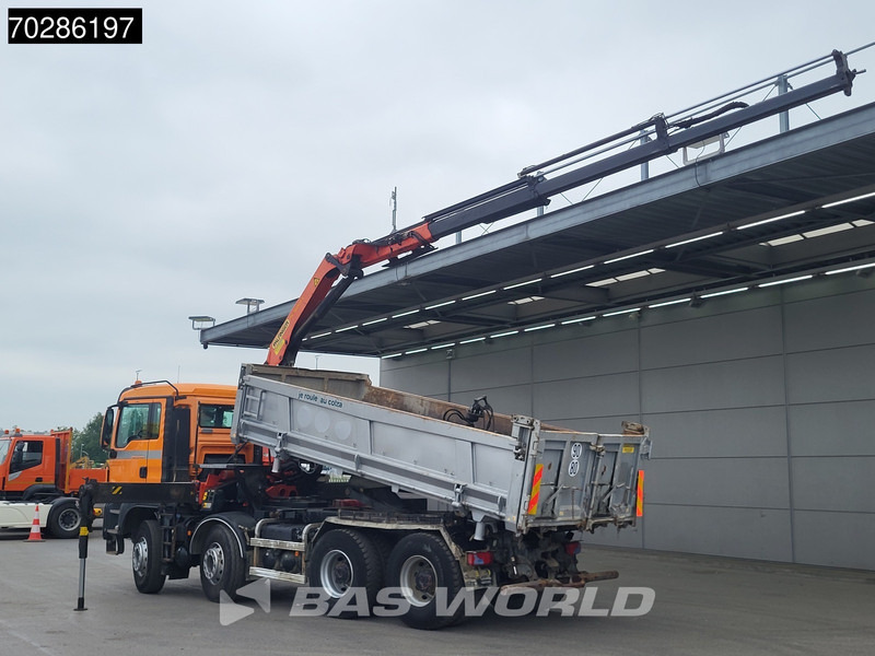 MAN TGS 35.400 8X4 Palfinger PK16001 K Kran Crane Retarder Big-Axle 2-Way tipper Euro 6 - Camião basculante, Camião grua: foto 5 MAN TGS 35.400 8X4 Palfinger PK16001 K Kran Crane Retarder Big-Axle 2-Way tipper Euro 6 - Camião basculante, Camião grua: foto 5