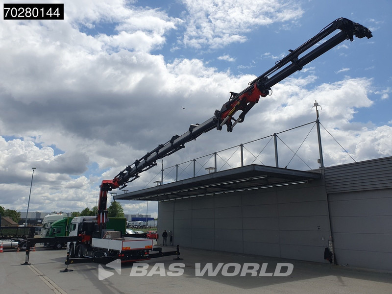 MAN TGS 35.520 8X4 Palfinger PK135.002 TEC 7 Kran Crane Hydrodrive Lift+steering axle Navi LED Euro 6 - Camião de caixa aberta/ Plataforma, Camião grua: foto 2 MAN TGS 35.520 8X4 Palfinger PK135.002 TEC 7 Kran Crane Hydrodrive Lift+steering axle Navi LED Euro 6 - Camião de caixa aberta/ Plataforma, Camião grua: foto 2