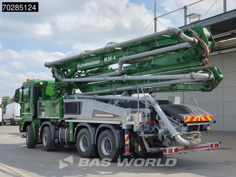 MAN TGS 37.460 8X4 Putzmeister M36-4 Pump Manual Big-Axle Steelsuspension Navi Euro 6 - Autobomba de betão: foto 2 MAN TGS 37.460 8X4 Putzmeister M36-4 Pump Manual Big-Axle Steelsuspension Navi Euro 6 - Autobomba de betão: foto 2