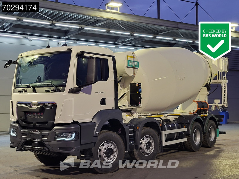 MAN TGS 41.440 8X4 NEW! 12m3 Imer Mixer Steelsuspension Big-Axle Automatic Euro 6 - Camião betoneira: foto 1 MAN TGS 41.440 8X4 NEW! 12m3 Imer Mixer Steelsuspension Big-Axle Automatic Euro 6 - Camião betoneira: foto 1