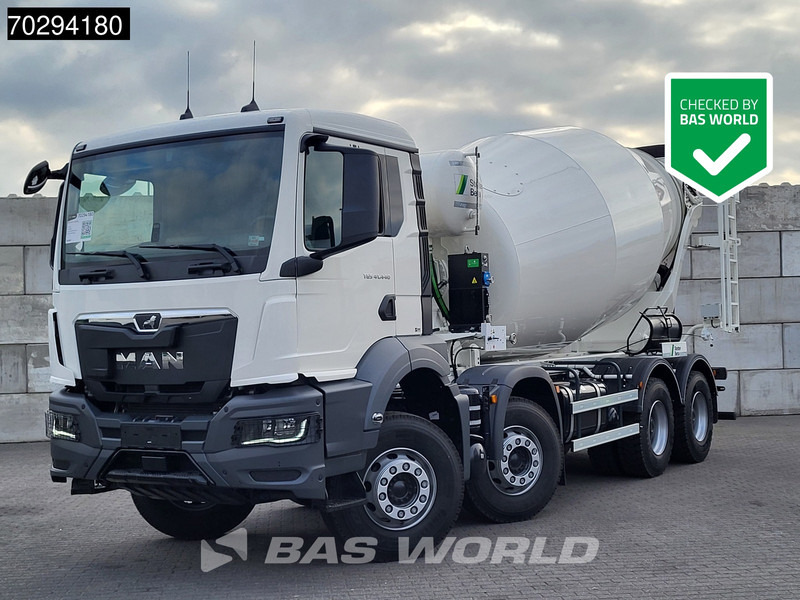 MAN TGS 41.440 8X4 New! 12m3 Schwing Mixer Big-Axle Steelsuspension Automatic Euro 6 - Camião betoneira: foto 1 MAN TGS 41.440 8X4 New! 12m3 Schwing Mixer Big-Axle Steelsuspension Automatic Euro 6 - Camião betoneira: foto 1