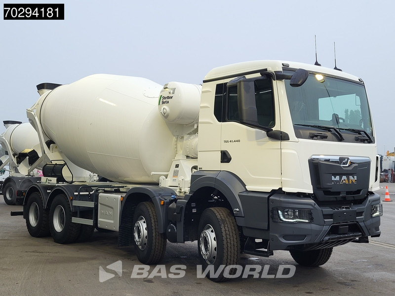 Camião betoneira novo MAN TGS 41.440 8X4 New! 12m3 Stetter Mixer Big-Axle Steelsuspension Automatic Euro 6: foto 16