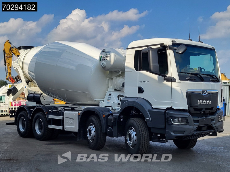 MAN TGS 41.440 8X4 New! Stetter 12 FHC BL Mixer Big-Axle Steelsuspension Automatic Euro 6 - Camião betoneira: foto 3 MAN TGS 41.440 8X4 New! Stetter 12 FHC BL Mixer Big-Axle Steelsuspension Automatic Euro 6 - Camião betoneira: foto 3