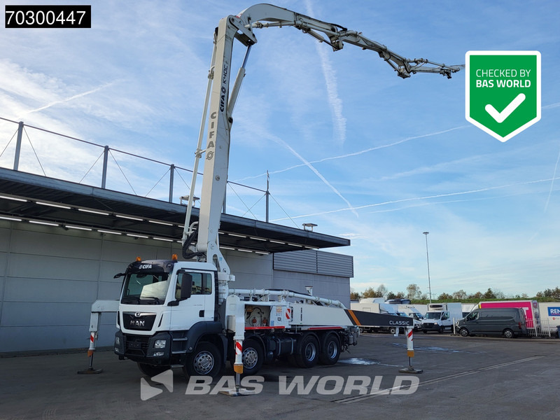 MAN TGS 41.460 8X4 CIFA K40C-PU1607 Pump 935hours! Big-Axle Steelsuspension Euro 6 - Autobomba de betão: foto 1 MAN TGS 41.460 8X4 CIFA K40C-PU1607 Pump 935hours! Big-Axle Steelsuspension Euro 6 - Autobomba de betão: foto 1