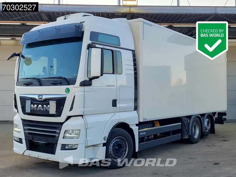 MAN TGX 26.470 6X2 2000kg Ladebordwand Retarder Lift Axle Automatic Euro 6 - Camião furgão: foto 1 MAN TGX 26.470 6X2 2000kg Ladebordwand Retarder Lift Axle Automatic Euro 6 - Camião furgão: foto 1