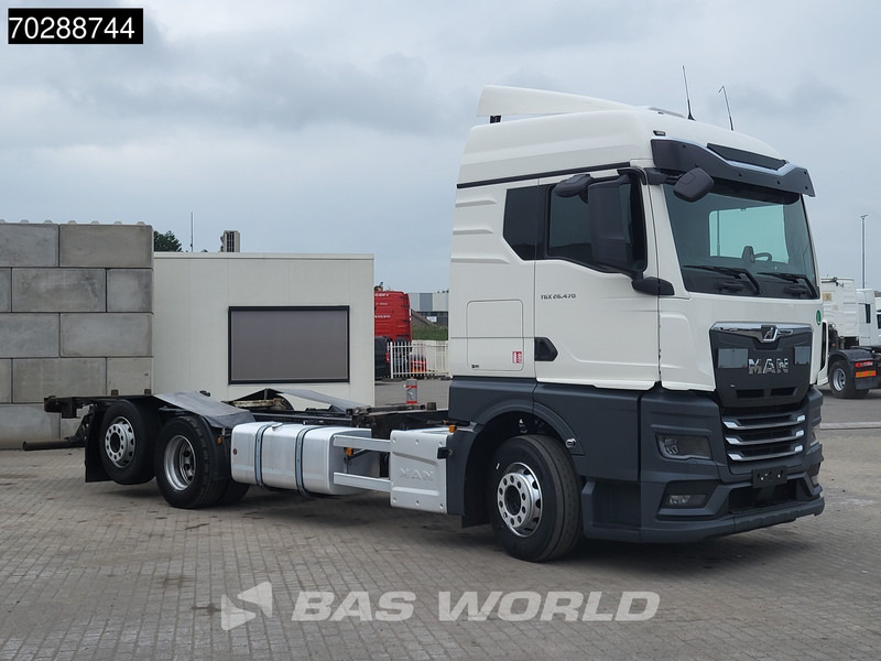MAN TGX 26.470 6X2 BDF Retarder Lift Axle Standklima Automatic LED Euro 6 - Camião transportador de contêineres/ Caixa móvel: foto 3 MAN TGX 26.470 6X2 BDF Retarder Lift Axle Standklima Automatic LED Euro 6 - Camião transportador de contêineres/ Caixa móvel: foto 3