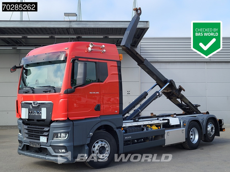 MAN TGX 26.470 TGX 6X2 VDL S-21-6200 ADR Retarder Lift+Lenkachse ACC Euro 6 - Camião polibenne: foto 1 MAN TGX 26.470 TGX 6X2 VDL S-21-6200 ADR Retarder Lift+Lenkachse ACC Euro 6 - Camião polibenne: foto 1