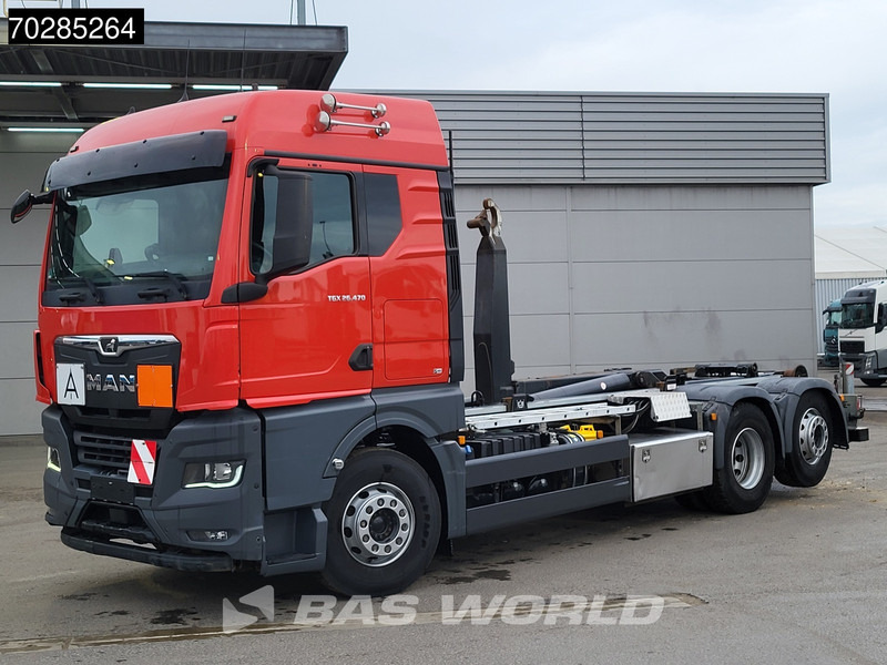MAN TGX26.470 TGX 6X2 21 Tonnes VDL hooklift ADR Retarder Lift+Lenkachse ACC Navi Euro 6 - Camião polibenne: foto 3 MAN TGX26.470 TGX 6X2 21 Tonnes VDL hooklift ADR Retarder Lift+Lenkachse ACC Navi Euro 6 - Camião polibenne: foto 3