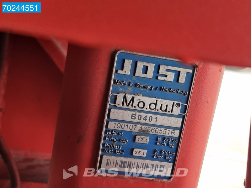 Semi-reboque baixa MEUSBURGER MTS-4 2xAusziehbar bis 21M Lift + 4xLenkachse: foto 7