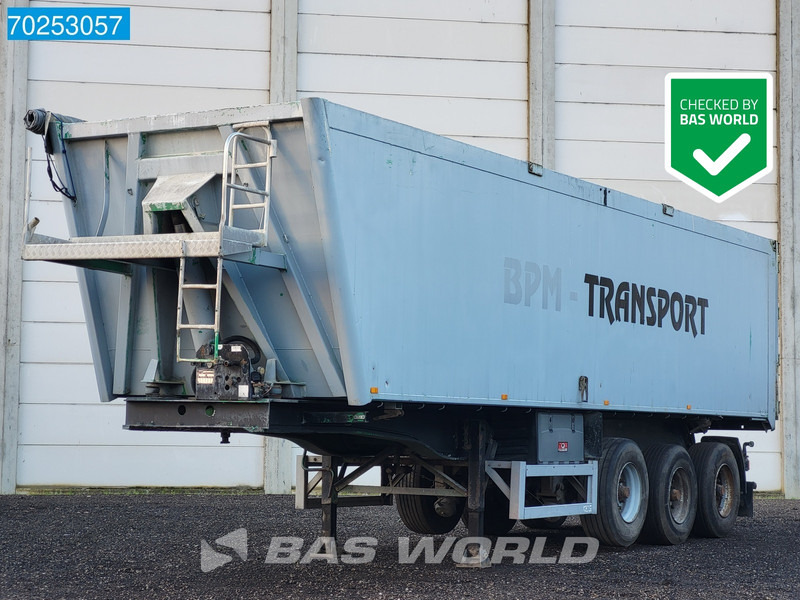 Semi-reboque basculante MOL K812F/27TRI/39AL 45m3 Liftachse ALU: foto 1