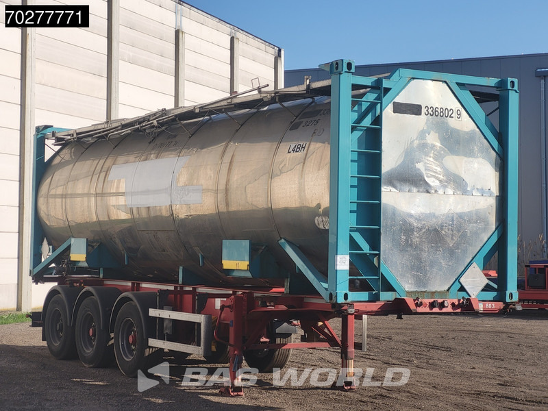 Mafa C.SAL 40.27e 3 axles Liftachse - Semi-reboque transportador de contêineres/ Caixa móvel: foto 3 Mafa C.SAL 40.27e 3 axles Liftachse - Semi-reboque transportador de contêineres/ Caixa móvel: foto 3