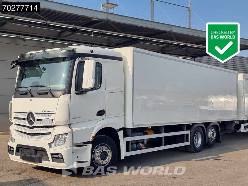 Mercedes-Benz Actros 2543 6X2 Retarder Lift+Lenkachse Navi Automatic Euro 6 - Camião furgão: foto 1 Mercedes-Benz Actros 2543 6X2 Retarder Lift+Lenkachse Navi Automatic Euro 6 - Camião furgão: foto 1