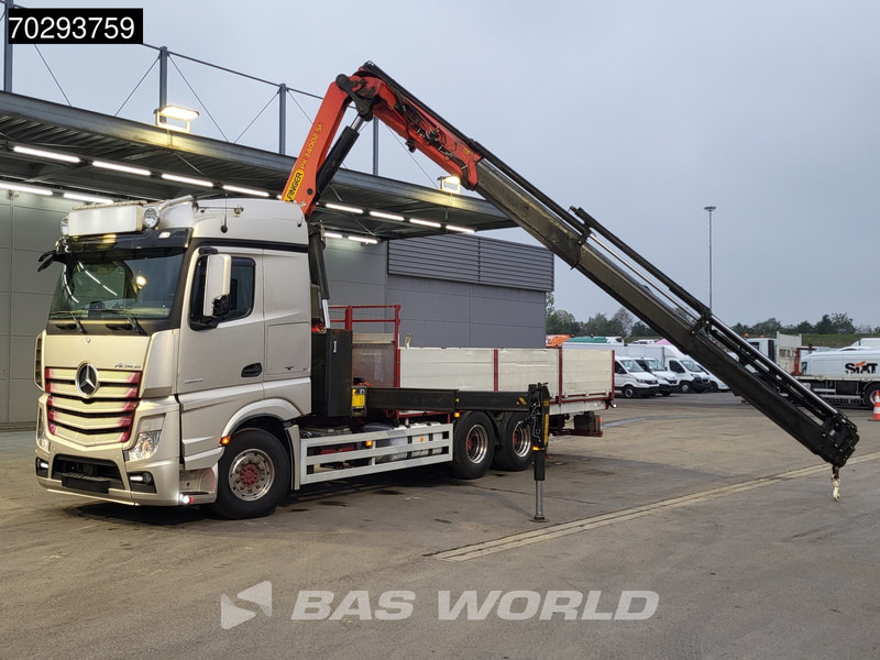 Mercedes-Benz Actros 2653 Actros 6X4 Palfinger PK34002 SH Kran Crane Retarder Xenon Euro 6 - Camião de caixa aberta/ Plataforma, Camião grua: foto 5 Mercedes-Benz Actros 2653 Actros 6X4 Palfinger PK34002 SH Kran Crane Retarder Xenon Euro 6 - Camião de caixa aberta/ Plataforma, Camião grua: foto 5
