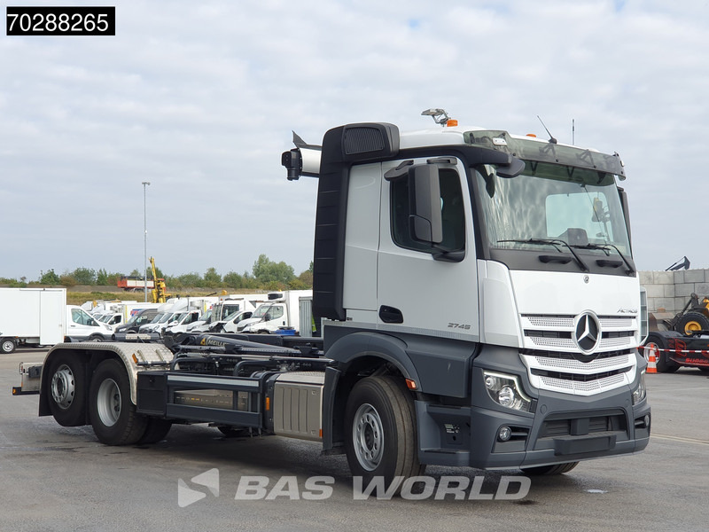 Mercedes-Benz Actros 2745 6X2 New! Meiller RS21 70 Hooklift Retarder Lift+Steering-Axle Navi Autoamtic Euro 6 - Camião polibenne: foto 3 Mercedes-Benz Actros 2745 6X2 New! Meiller RS21 70 Hooklift Retarder Lift+Steering-Axle Navi Autoamtic Euro 6 - Camião polibenne: foto 3