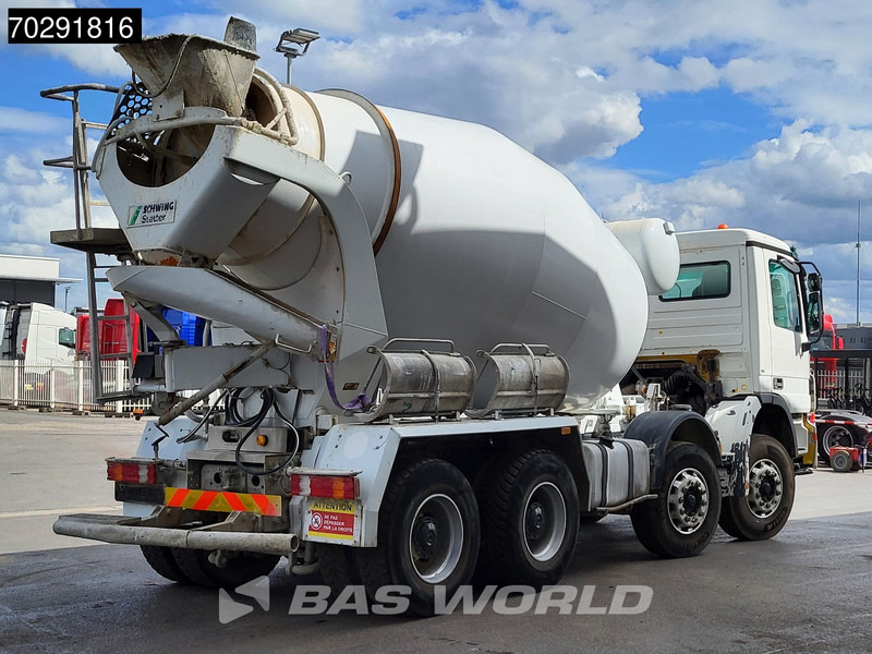 Mercedes-Benz Actros 3236 8X4 9M3 Stetter Mixer Big-Axle 3-Pedals Steelsuspension Euro 3 - Camião betoneira: foto 5 Mercedes-Benz Actros 3236 8X4 9M3 Stetter Mixer Big-Axle 3-Pedals Steelsuspension Euro 3 - Camião betoneira: foto 5