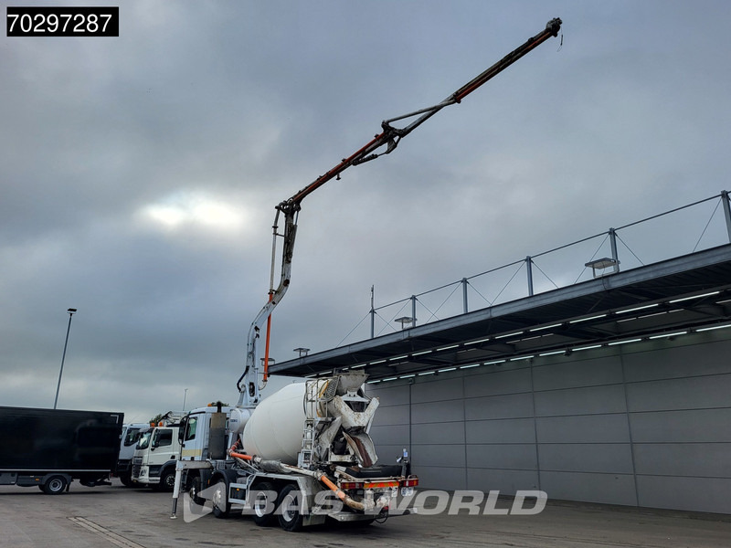 Mercedes-Benz Actros 3241 8X4 7m3 Mecbo Mixer Big-Axle Steelsuspension Pompe+Mixer Autoamtic Euro 3 - Autobomba de betão: foto 5 Mercedes-Benz Actros 3241 8X4 7m3 Mecbo Mixer Big-Axle Steelsuspension Pompe+Mixer Autoamtic Euro 3 - Autobomba de betão: foto 5