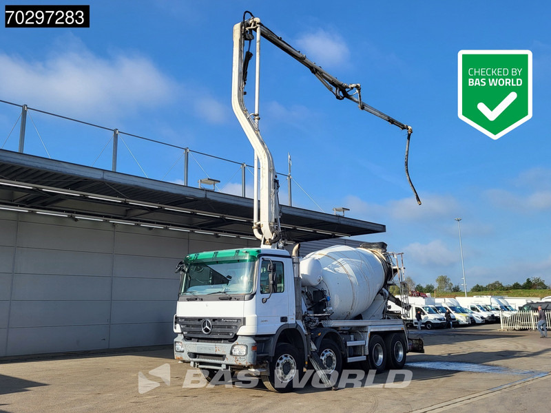 Mercedes-Benz Actros 3241 8X4 Mecbo M3-23.3/100-BZ 7m3 PUMI Big-Axle Steelsuspension Automatic Euro 4 - Camião betoneira: foto 1 Mercedes-Benz Actros 3241 8X4 Mecbo M3-23.3/100-BZ 7m3 PUMI Big-Axle Steelsuspension Automatic Euro 4 - Camião betoneira: foto 1