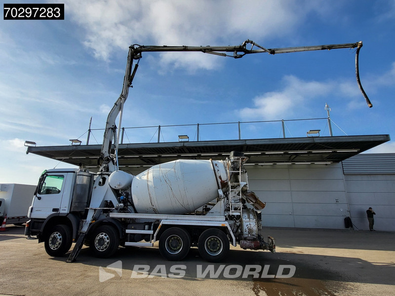 Mercedes-Benz Actros 3241 8X4 Mecbo M3-23.3/100-BZ 7m3 PUMI Big-Axle Steelsuspension Automatic Euro 4 - Camião betoneira: foto 2 Mercedes-Benz Actros 3241 8X4 Mecbo M3-23.3/100-BZ 7m3 PUMI Big-Axle Steelsuspension Automatic Euro 4 - Camião betoneira: foto 2