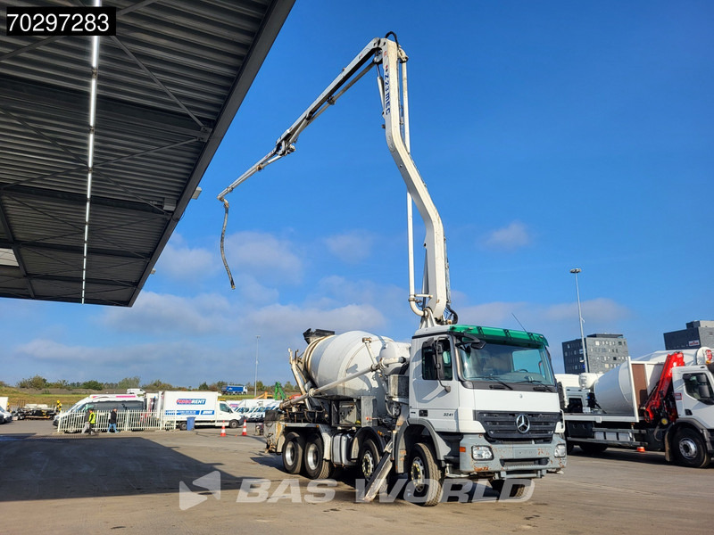 Mercedes-Benz Actros 3241 8X4 Mecbo M3-23.3/100-BZ 7m3 PUMI Big-Axle Steelsuspension Automatic Euro 4 - Camião betoneira: foto 3 Mercedes-Benz Actros 3241 8X4 Mecbo M3-23.3/100-BZ 7m3 PUMI Big-Axle Steelsuspension Automatic Euro 4 - Camião betoneira: foto 3