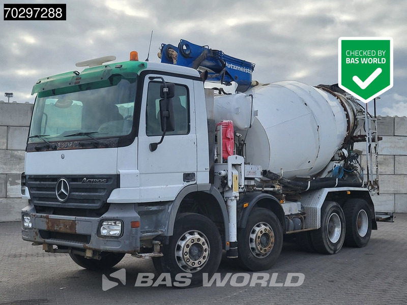 Mercedes-Benz Actros 3241 8X4 Putzmeister TMM 21 +7m3 Liebherr PUMI Steelsuspension 3-Pedals Euro 3 - Autobomba de betão: foto 1 Mercedes-Benz Actros 3241 8X4 Putzmeister TMM 21 +7m3 Liebherr PUMI Steelsuspension 3-Pedals Euro 3 - Autobomba de betão: foto 1